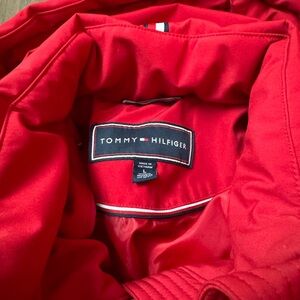 Tommy Hilfiger Vibrant Red Outerwear